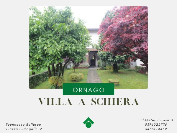 casa indipendente in vendita ad Ornago