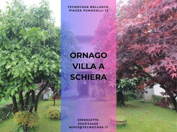 casa indipendente in vendita ad Ornago