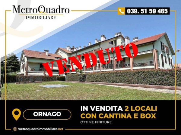 appartamento in vendita ad Ornago