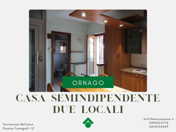 appartamento in vendita ad Ornago