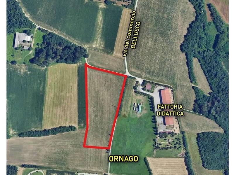 terreno agricolo in vendita ad Ornago