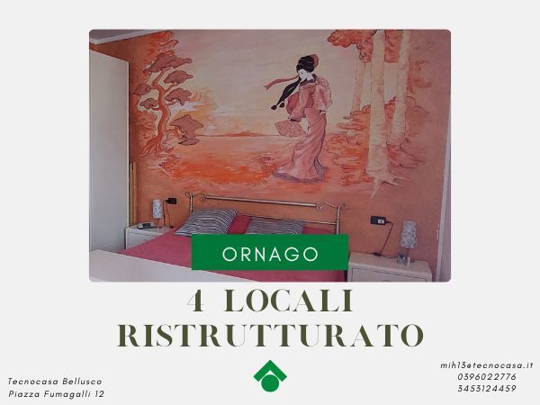 appartamento in vendita ad Ornago