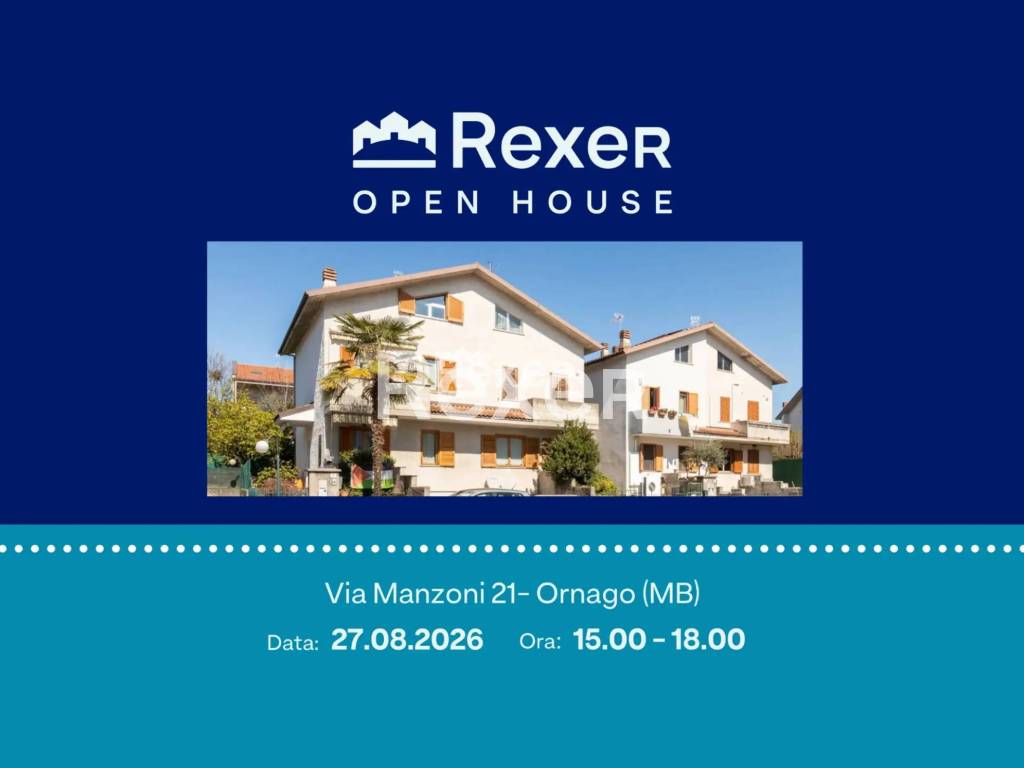 casa indipendente in vendita ad Ornago in zona Rossino
