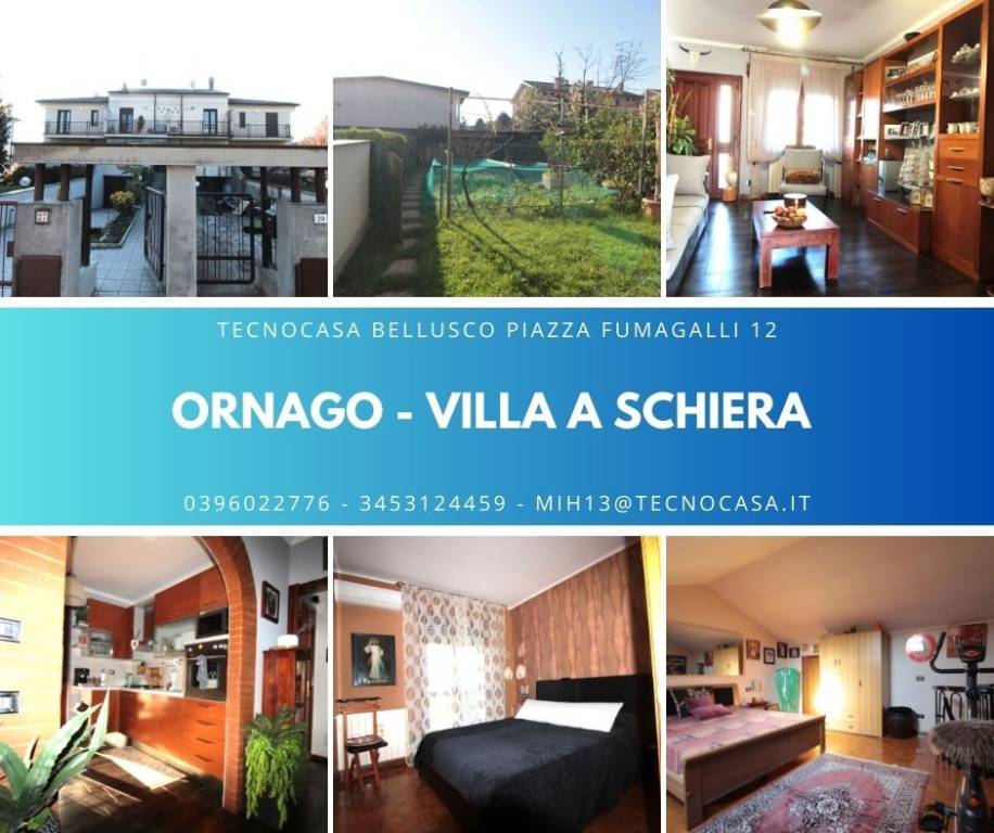 casa indipendente in vendita ad Ornago in zona Rossino
