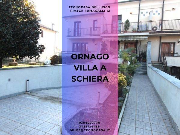 casa indipendente in vendita ad Ornago in zona Rossino