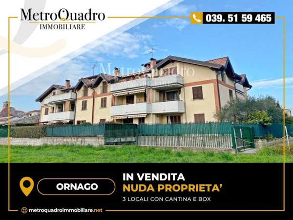 appartamento in vendita ad Ornago in zona Rossino