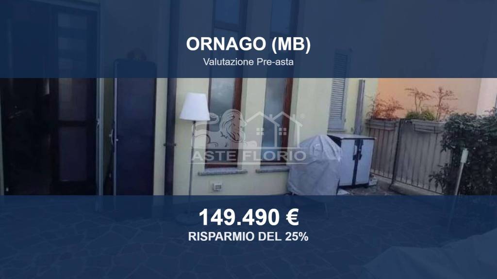 casa indipendente in vendita ad Ornago in zona Rossino