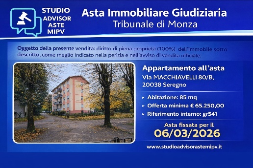 appartamento in vendita a Seregno