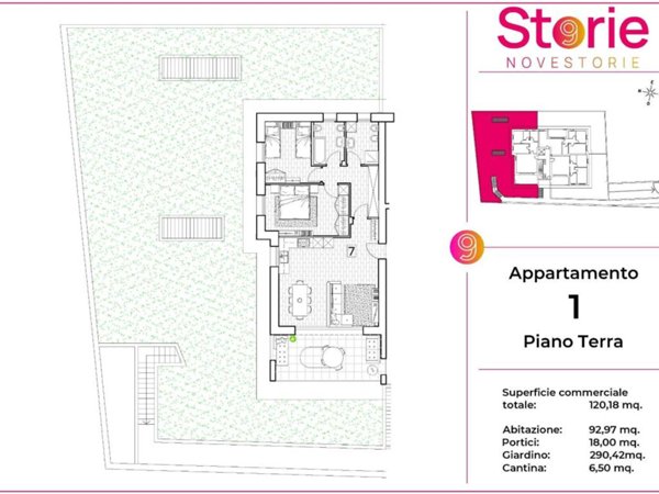 appartamento in vendita a Sulbiate