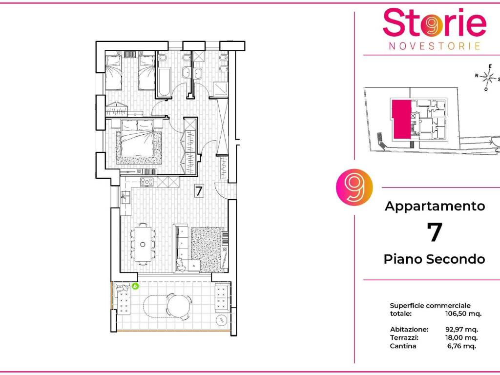 appartamento in vendita a Sulbiate