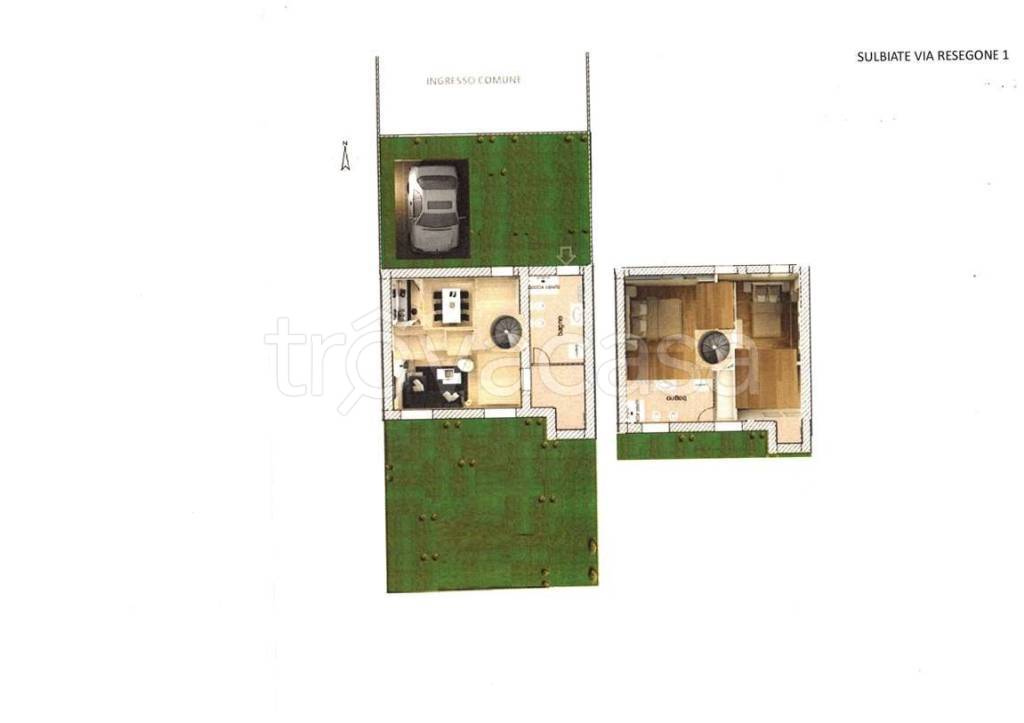 casa indipendente in vendita a Sulbiate