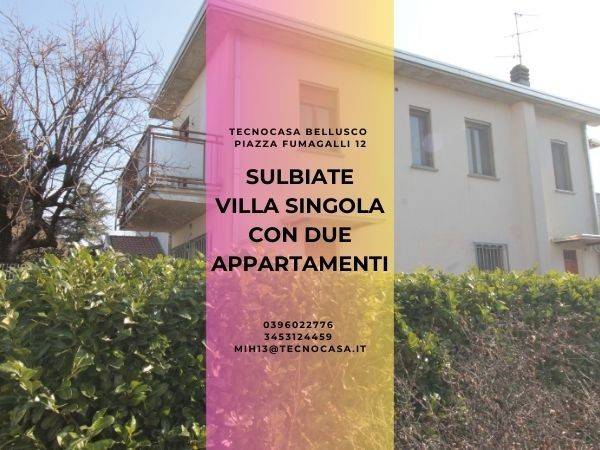 casa indipendente in vendita a Sulbiate in zona Sulbiate Inferiore