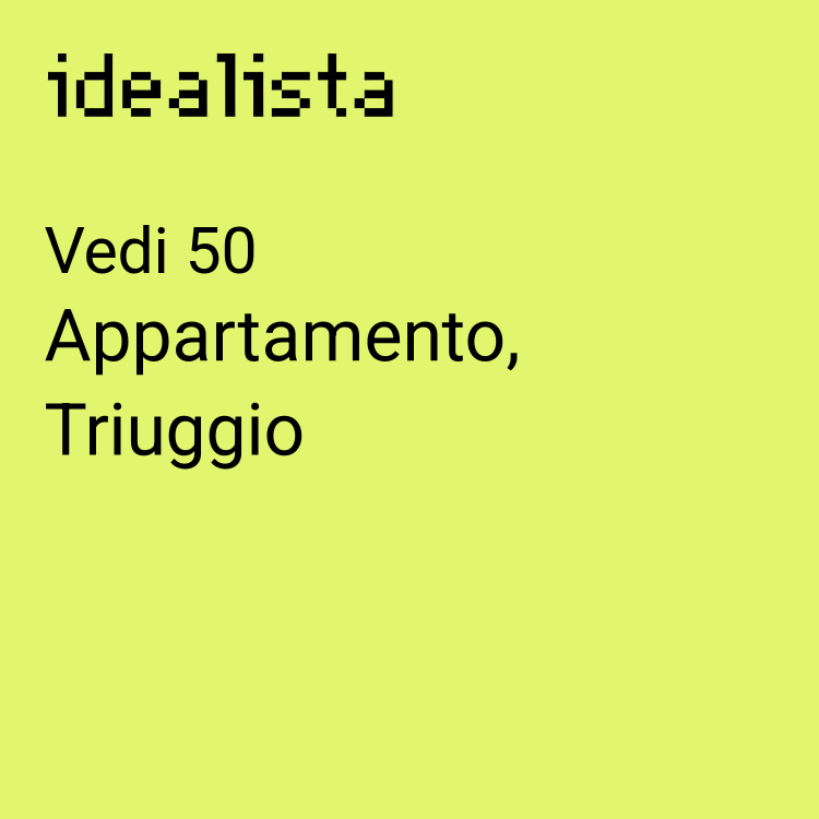 appartamento in vendita a Triuggio