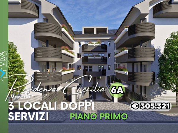 appartamento in vendita a Varedo