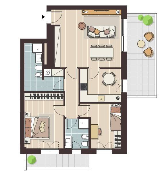 appartamento in vendita a Varedo