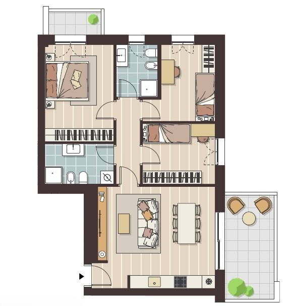 appartamento in vendita a Varedo