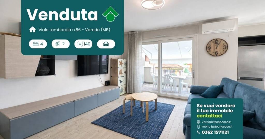 appartamento in vendita a Varedo in zona Valera