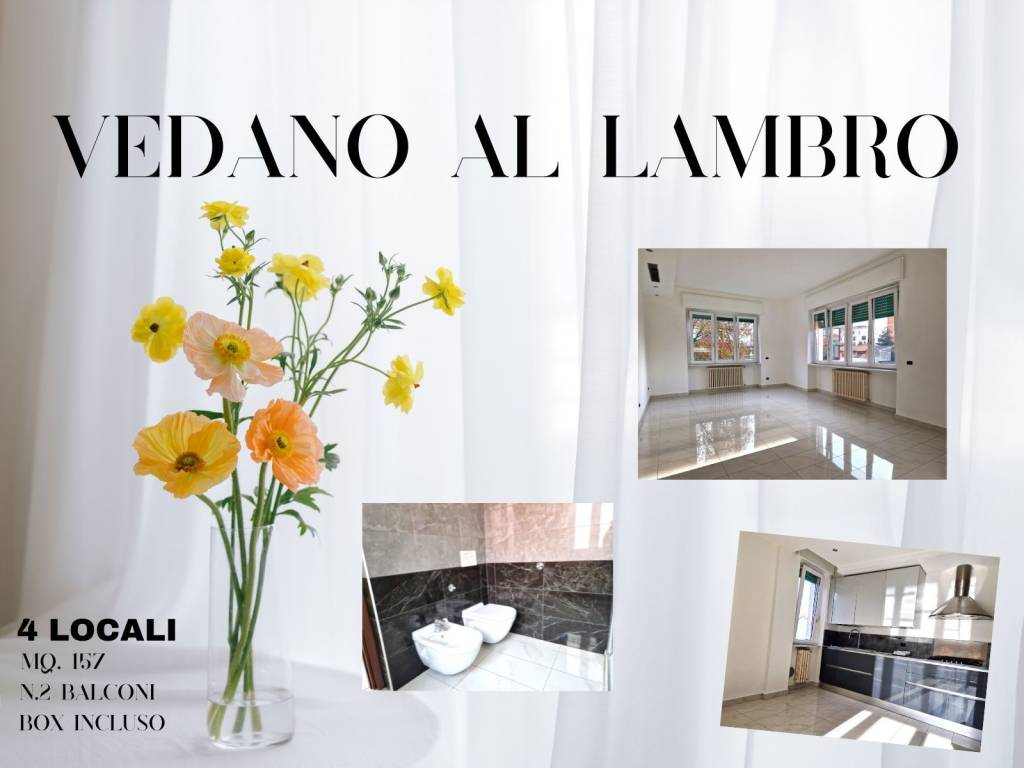 appartamento in vendita a Vedano al Lambro