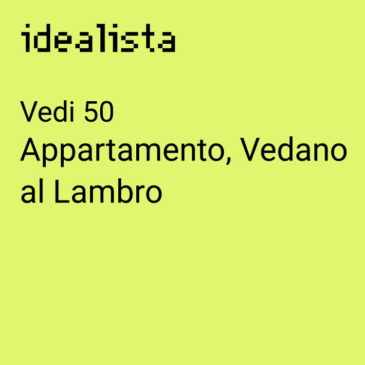 appartamento in vendita a Vedano al Lambro