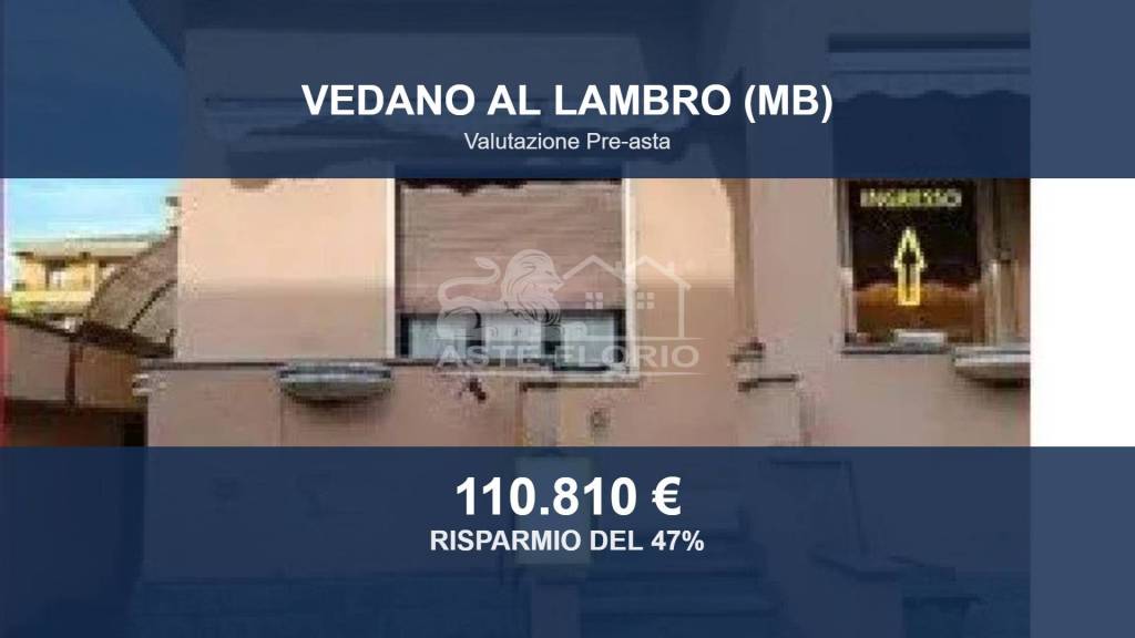 appartamento in vendita a Vedano al Lambro