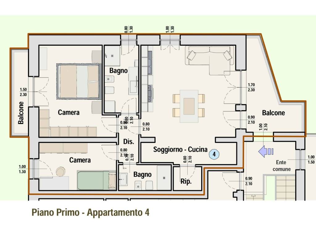 appartamento in vendita a Verano Brianza