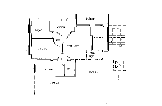 appartamento in vendita a Villasanta