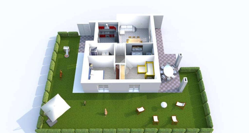 appartamento in vendita a Villasanta in zona La Santa