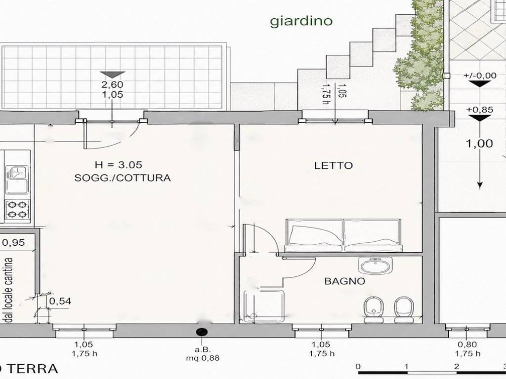 appartamento in vendita a Villasanta in zona La Santa