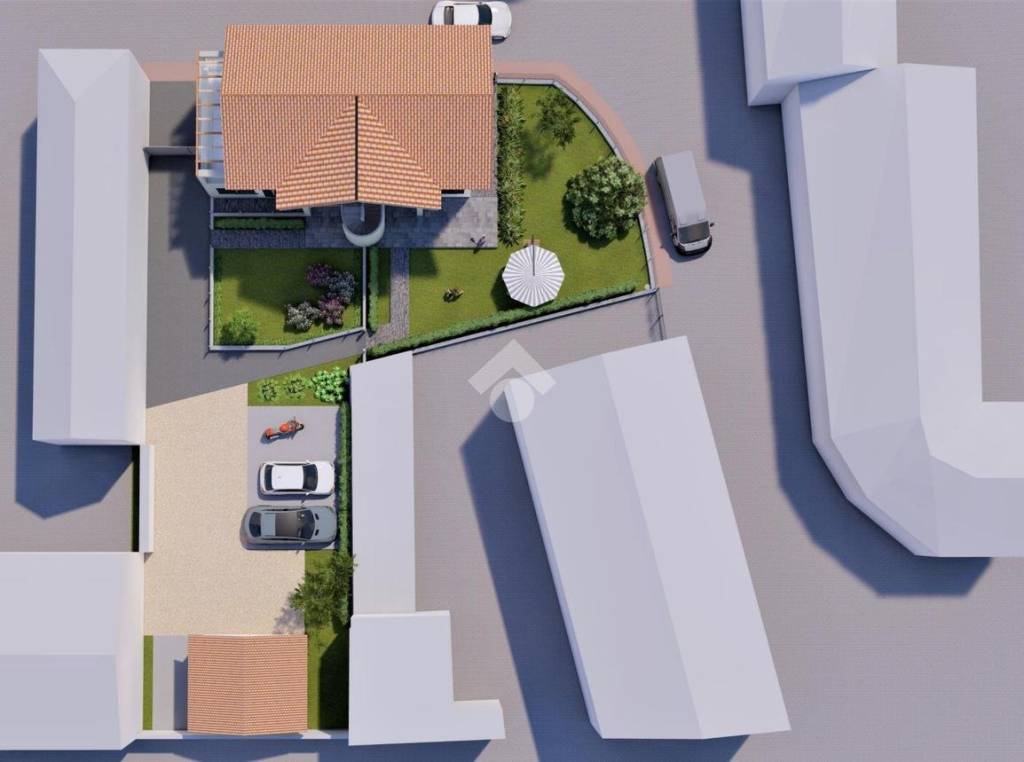 appartamento in vendita a Vimercate in zona Velasca