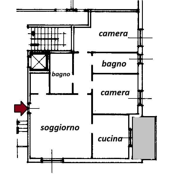 appartamento in vendita a Vimercate in zona Centro Storico