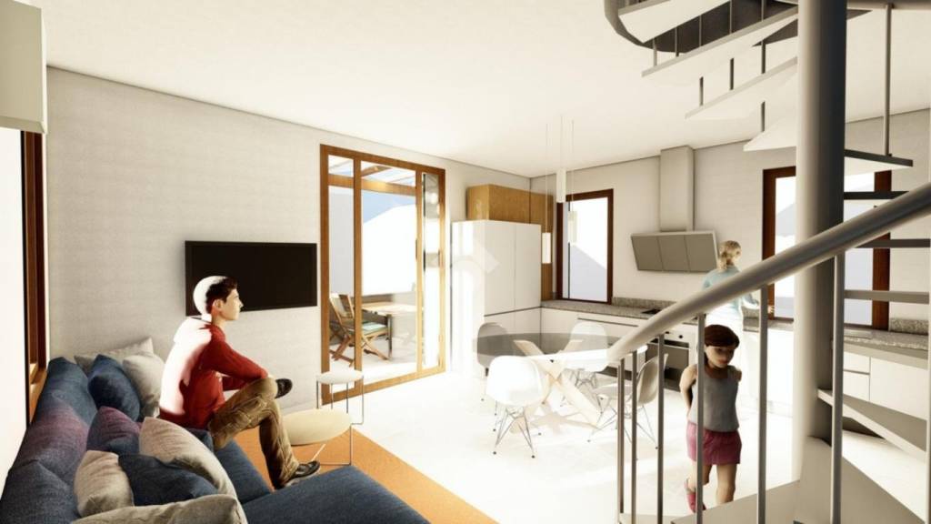 appartamento in vendita a Vimercate in zona Velasca