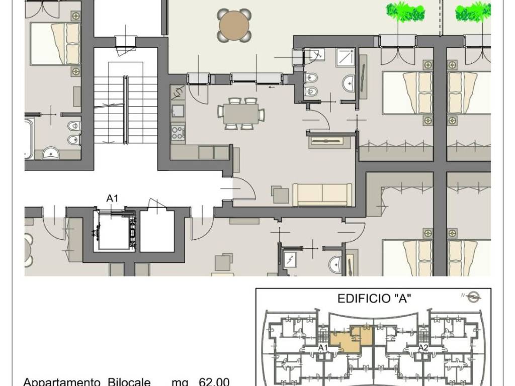appartamento in vendita a Vimercate