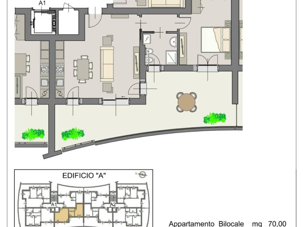 appartamento in vendita a Vimercate