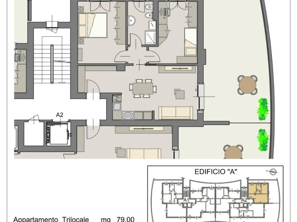 appartamento in vendita a Vimercate