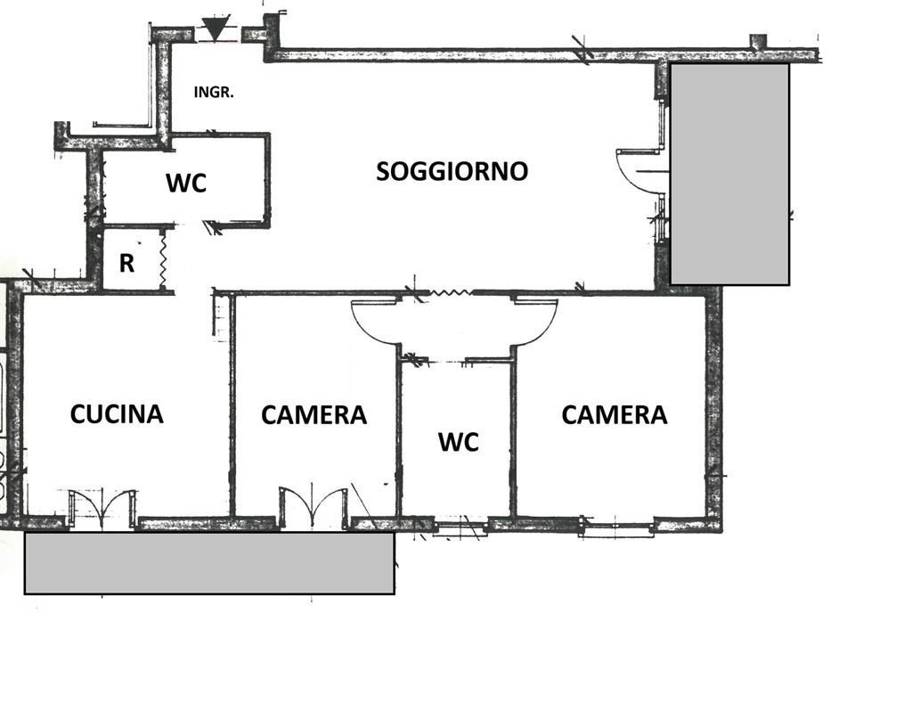 appartamento in vendita a Vimercate in zona Oreno