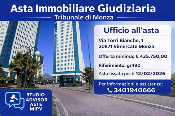 ufficio in vendita a Vimercate