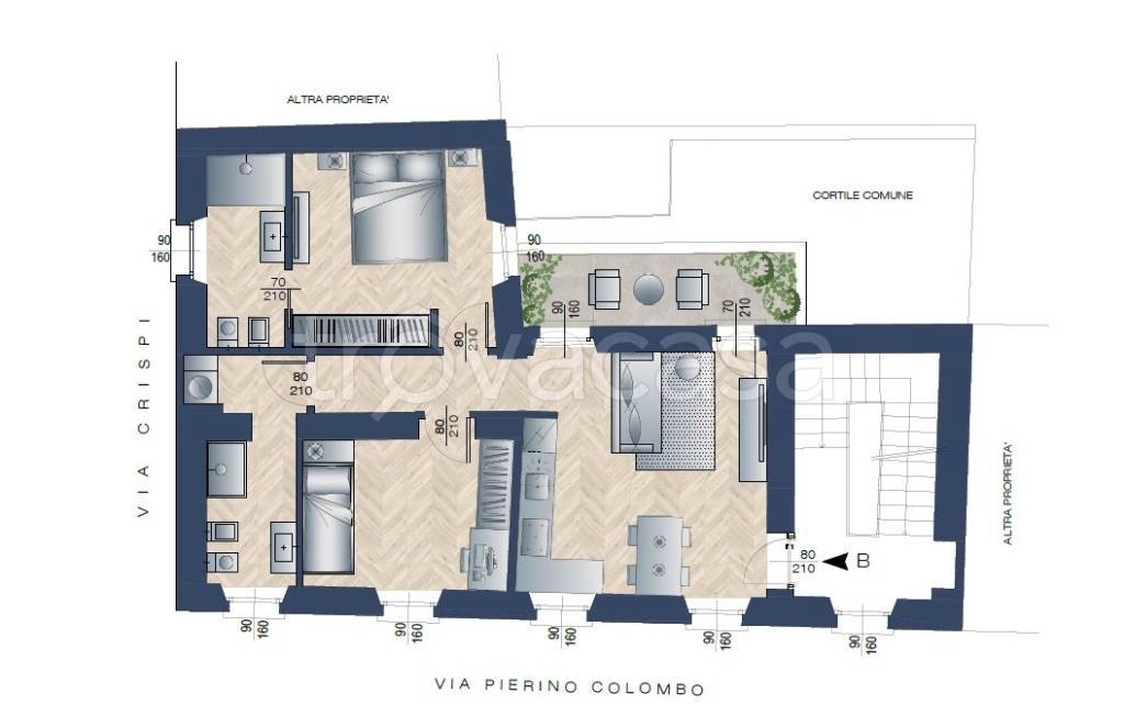 appartamento in vendita a Vimercate in zona Centro Storico