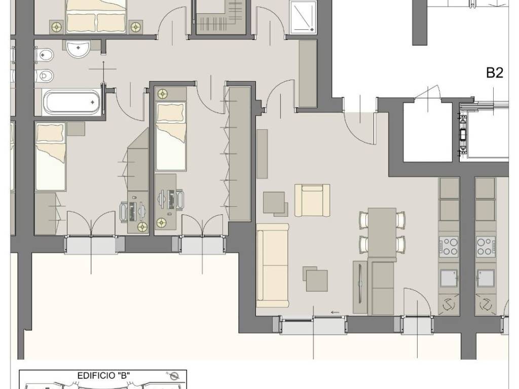 appartamento in vendita a Vimercate