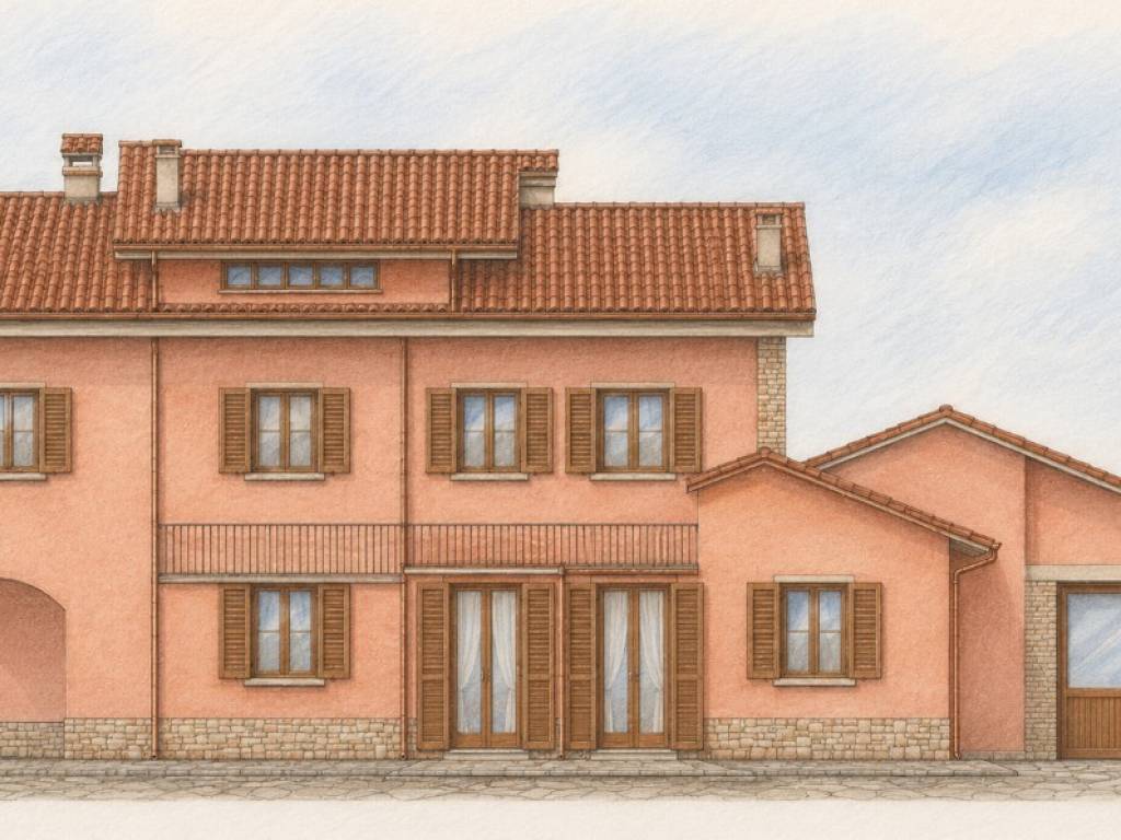 casa indipendente in vendita a Vimercate in zona Oreno