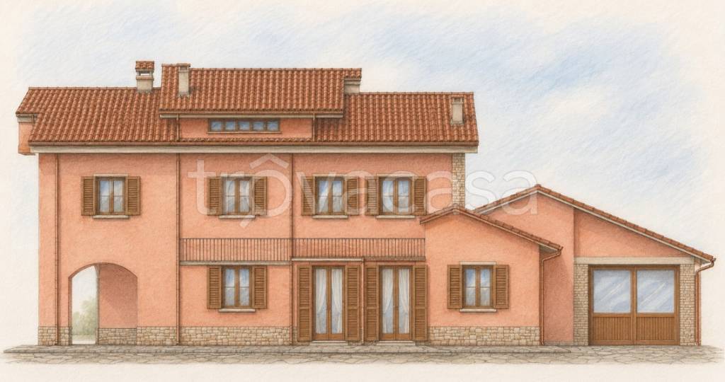 casa indipendente in vendita a Vimercate in zona Oreno