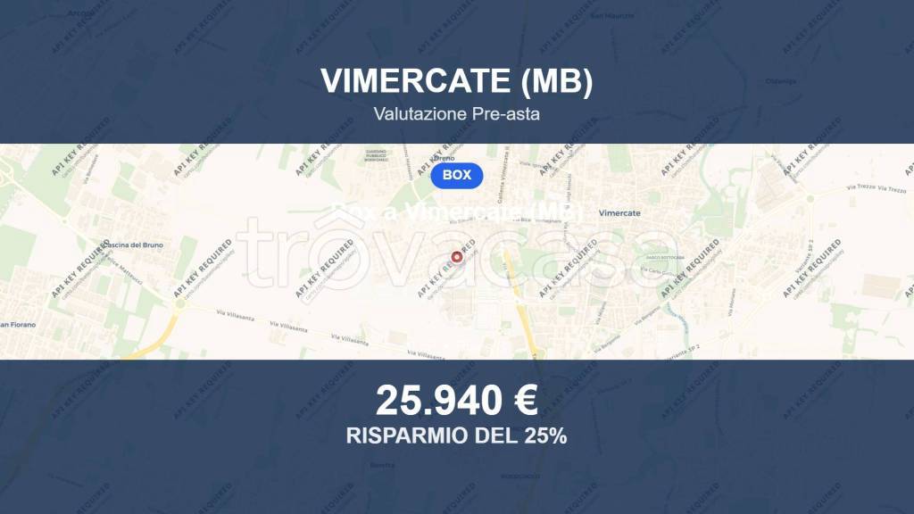 box auto in vendita a Vimercate in zona Oreno