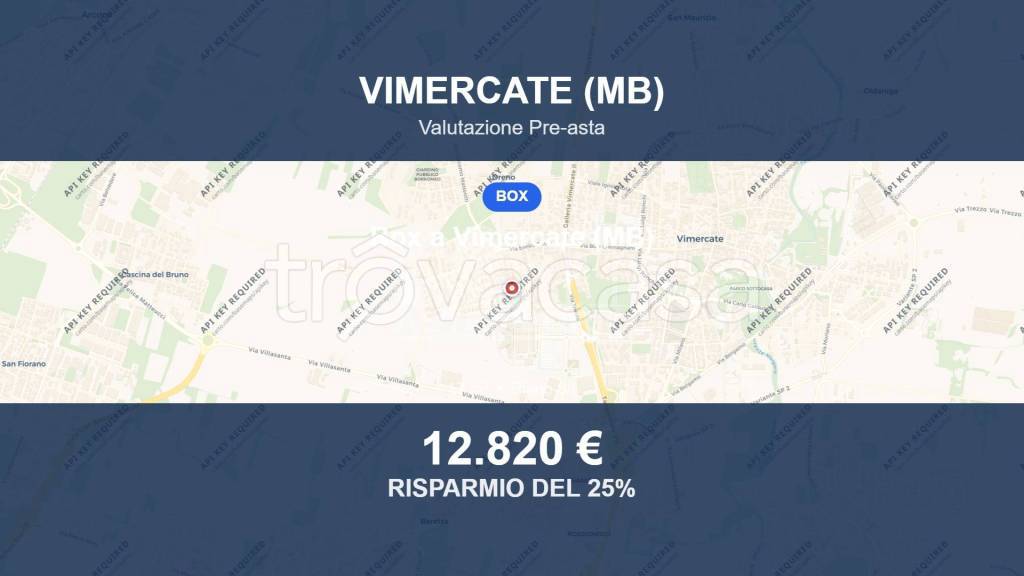 box auto in vendita a Vimercate in zona Oreno
