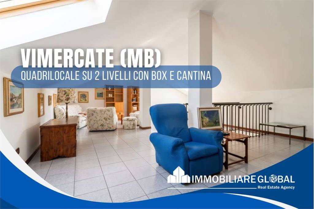 appartamento in vendita a Vimercate in zona Centro Storico