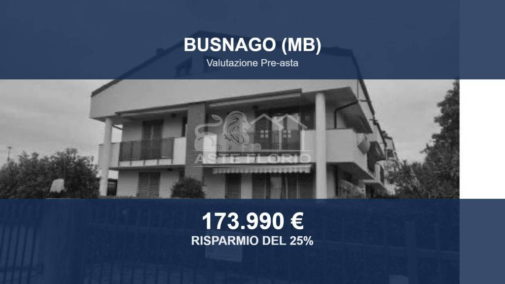 appartamento in vendita a Busnago