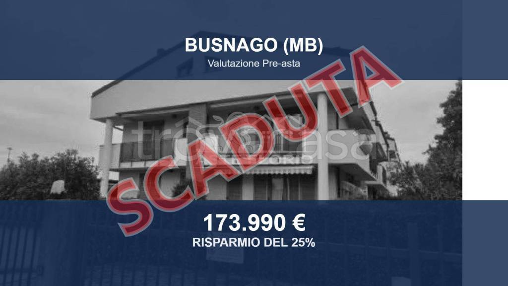 appartamento in vendita a Busnago