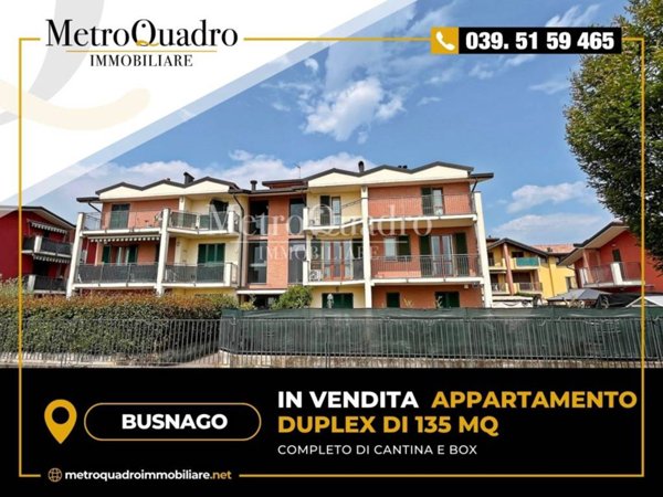 appartamento in vendita a Busnago