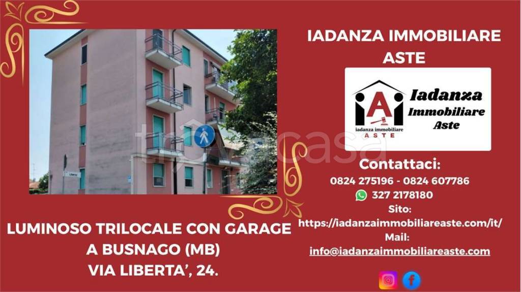 appartamento in vendita a Busnago