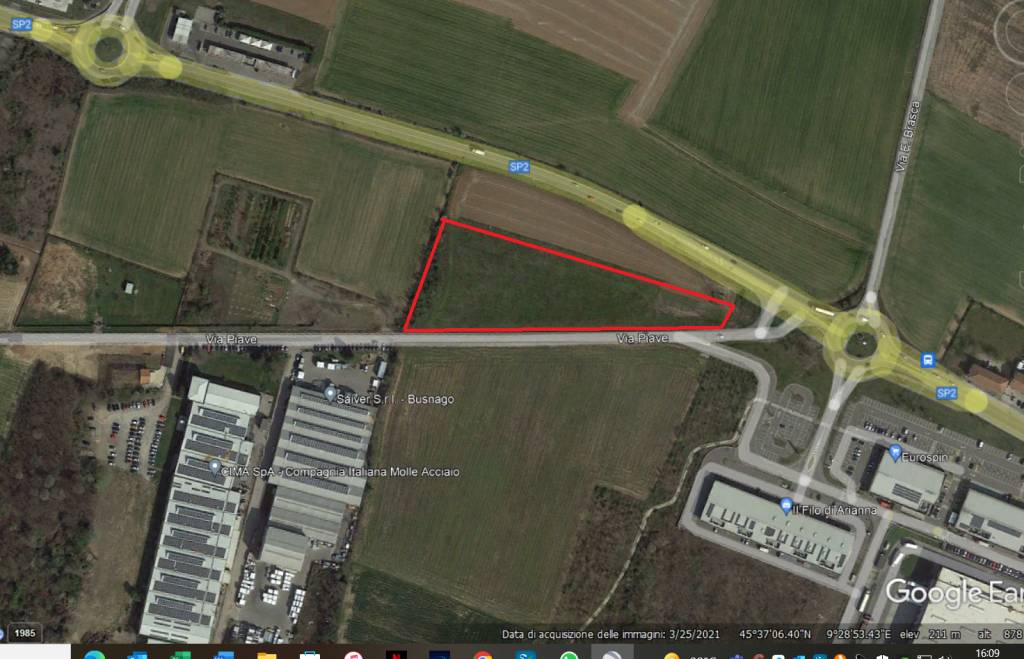 terreno agricolo in vendita a Busnago