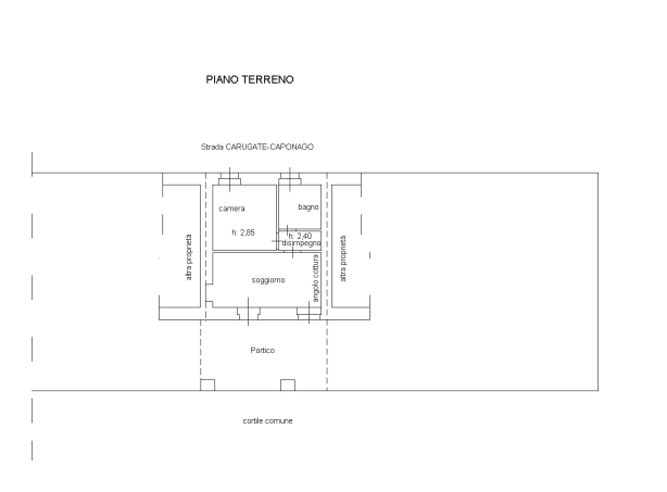 appartamento in vendita a Caponago