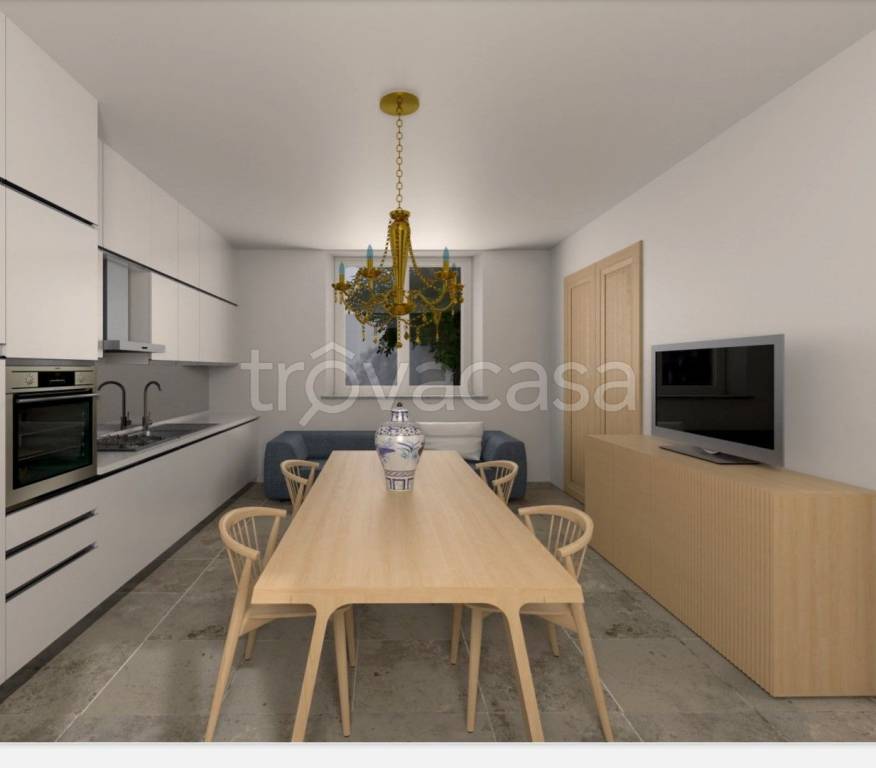 appartamento in vendita a Cornate d'Adda in zona Colnago